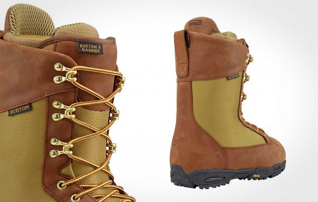 burton x danner snowboard boot