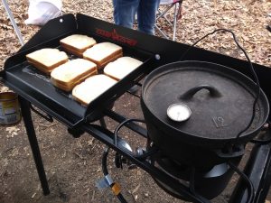 Camp Chef Cast Iron Square Cooking Iron, Single