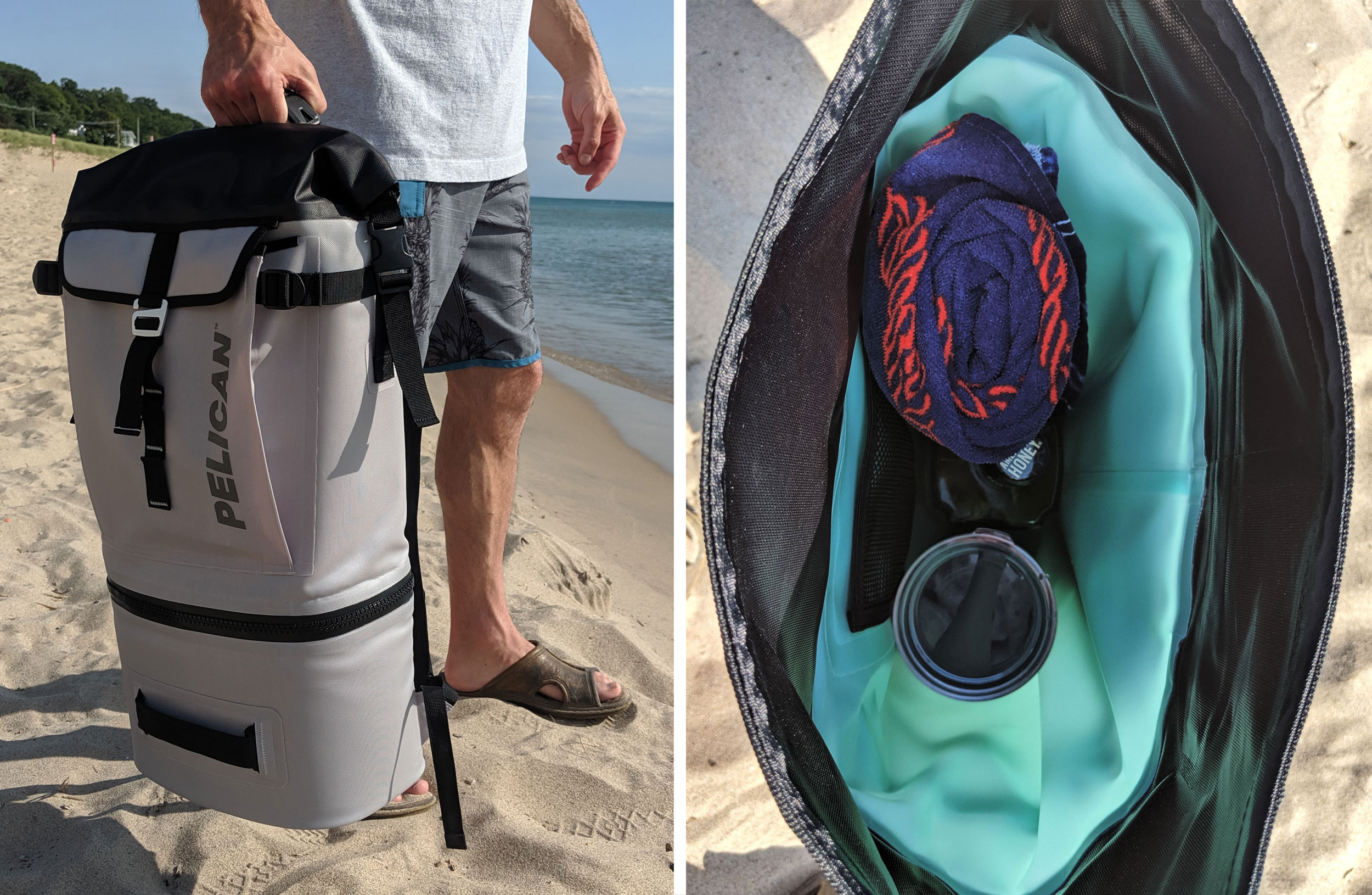 Pelican-Dayventure-Backpack-Cooler-dry-storage-grip