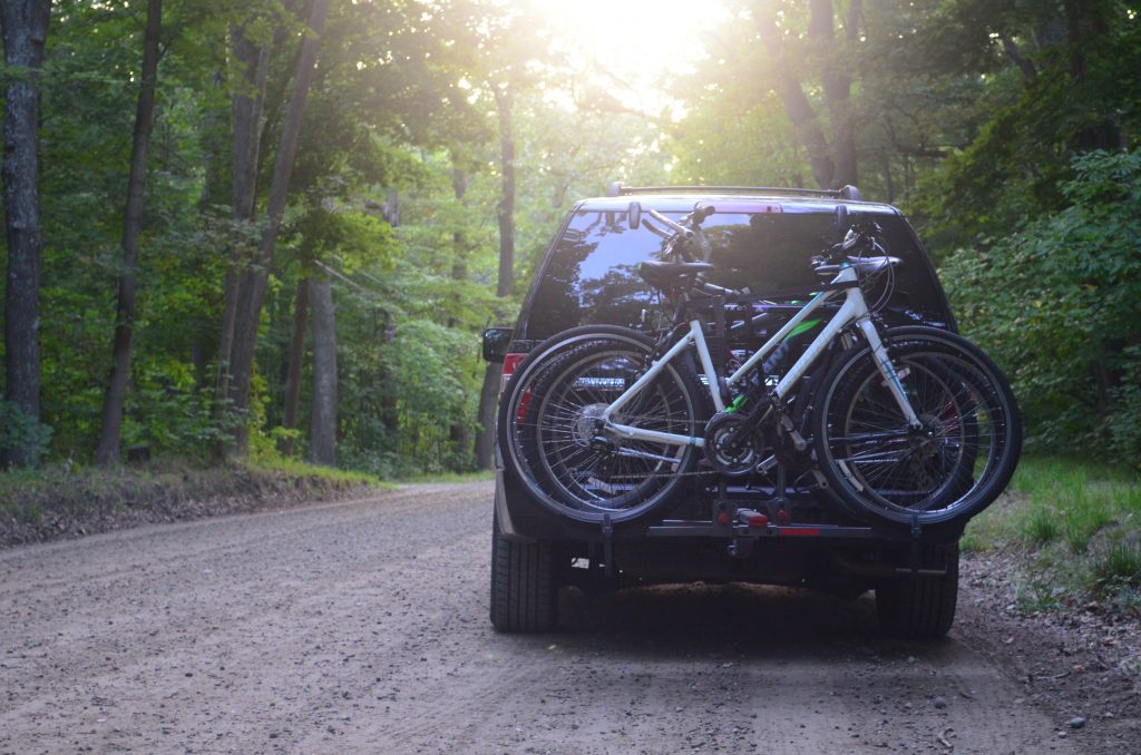 Fourtimer tray hitch online bike rack