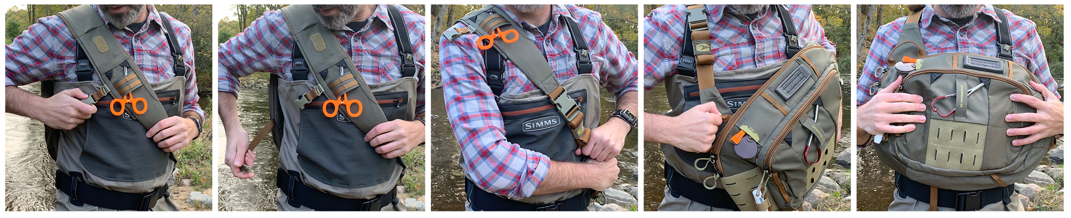 Umpqua Steamboat ZS2 1200 Sling Pack