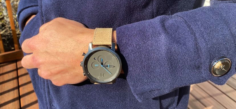 MVMT Chrono Gunmetal Sandstone