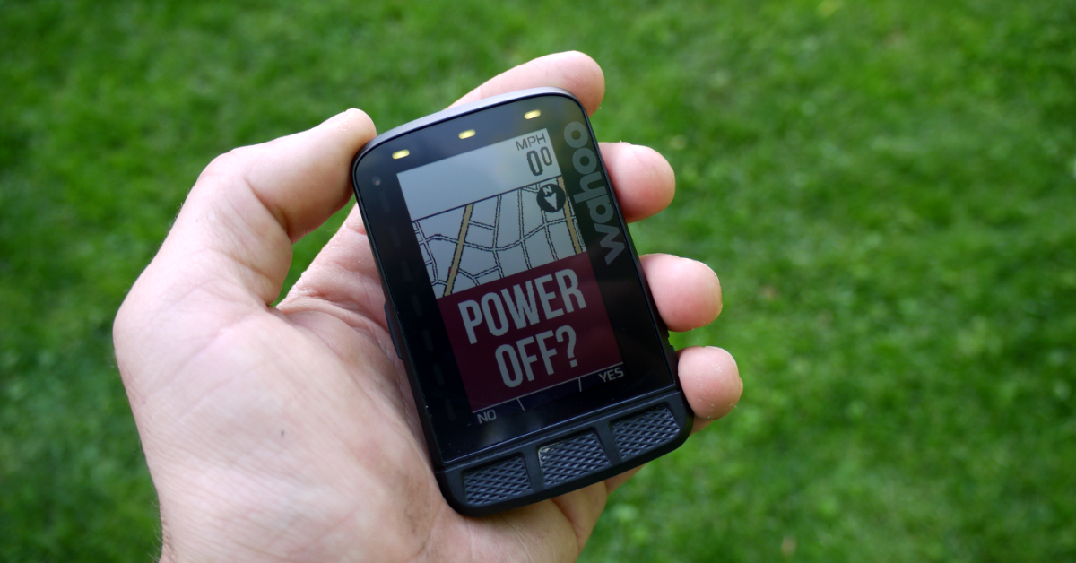 Wahoo ELEMNT ROAM Review_Power Off