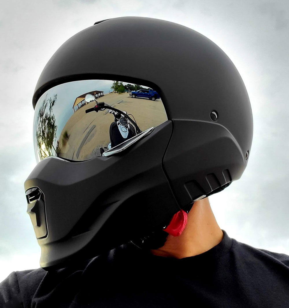 matte black fox dirt bike helmet