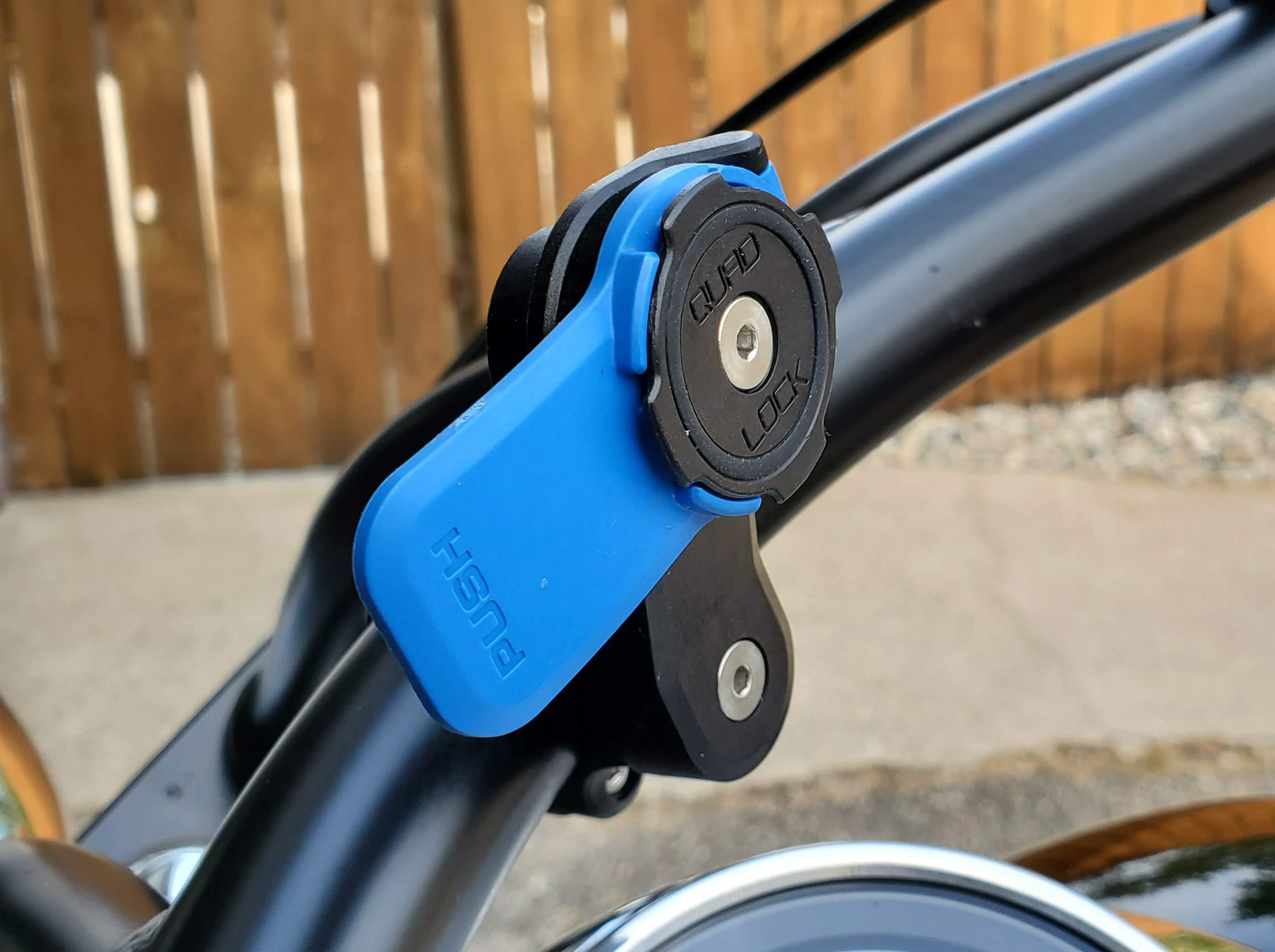 MOTORCYCLE MOUNT QUAD LOCK®