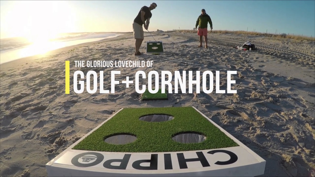 Chippo - Golf game for beach, backyard and tailgate!