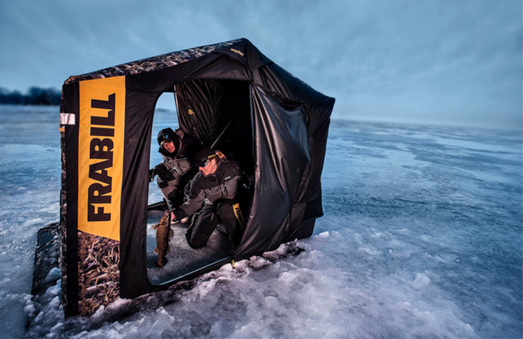 Frabill Fishouflage Ambush DLX Ice Shelter