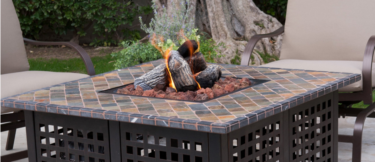 Uniflame Propane Fire Pit Table, Uniflame Fire Pit