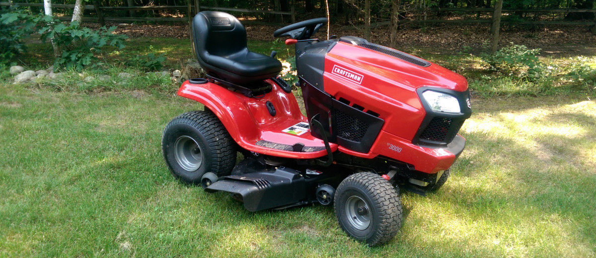 Craftsman 42 Turn Tight Fast Riding Mower Busted Wallet