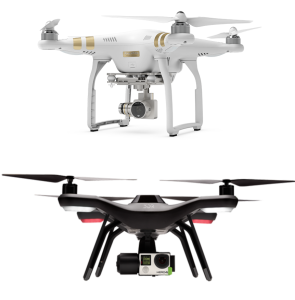dji phantom 3 professional vs 3dr solo_busted wallet review