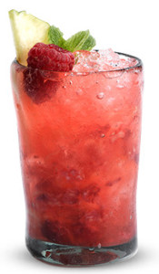 Olmeca Raspberry and Pineapple Smash Cocktail Recipe