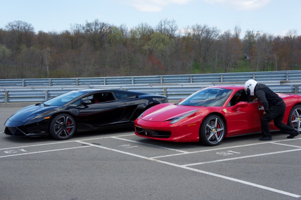 Lambo and Ferrari