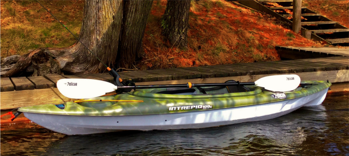 pelican intrepid 100x angler - kayak review busted wallet