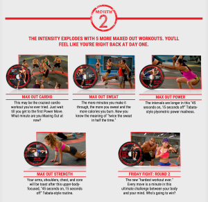 Insanity Max 30 Month 2 discs