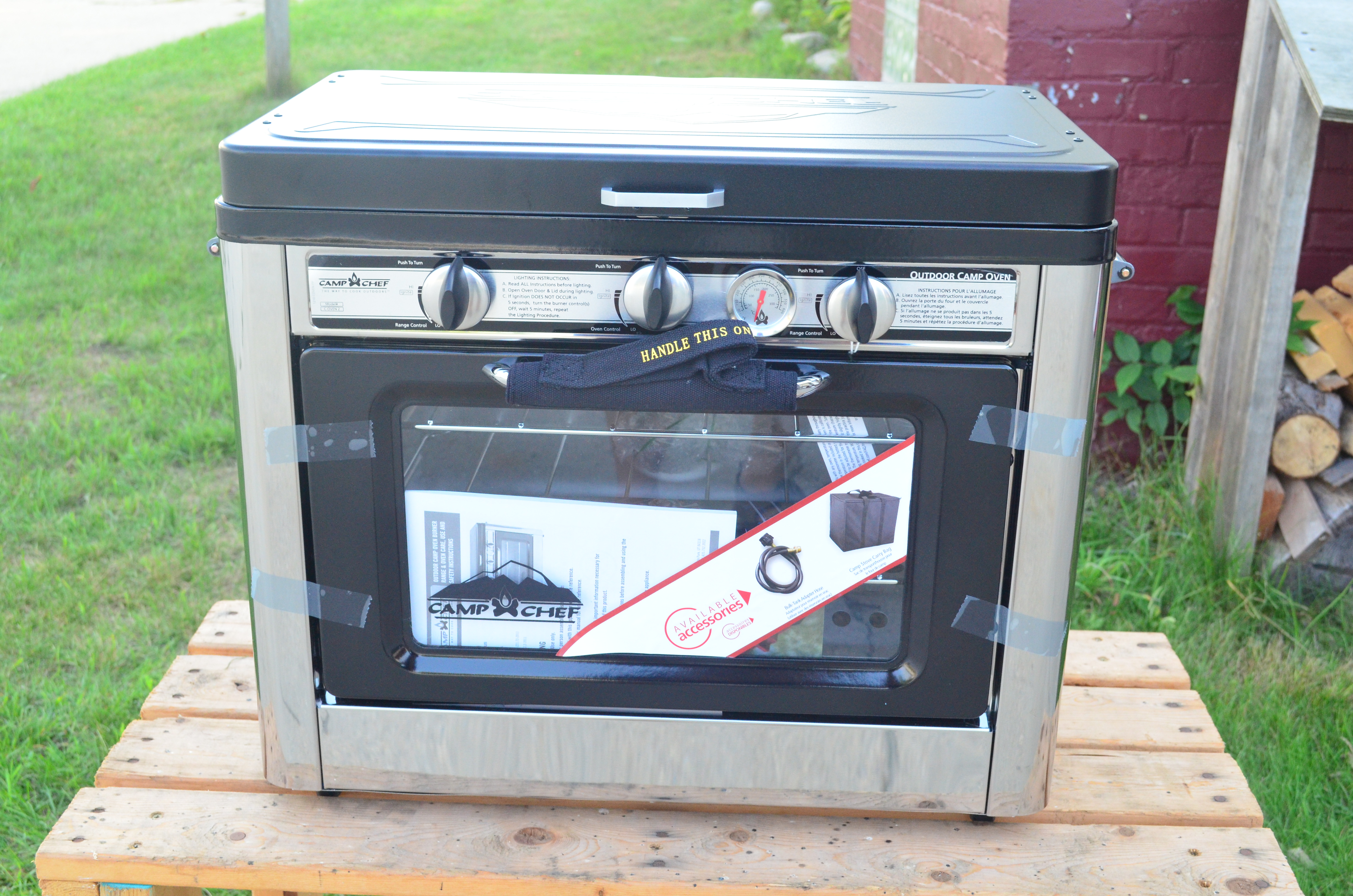 A Review Of The Camp Chef Oven Outdoor Gas Range - Backdoor Survival