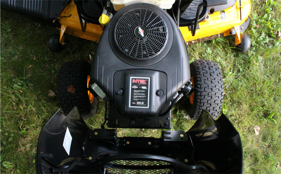 Poulan pro discount riding mower deck