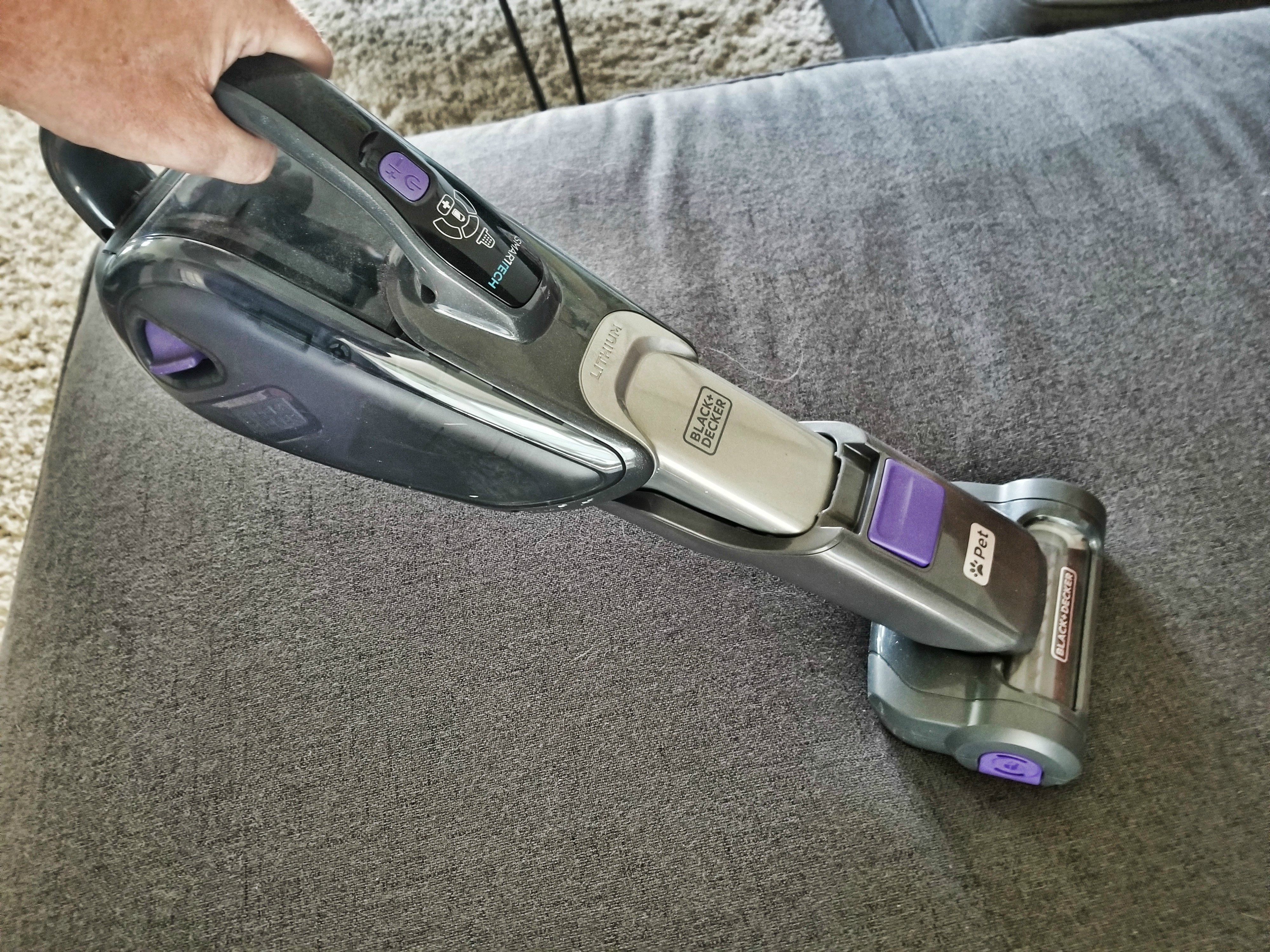 Pet Cordless Stick Vacuum & Hand Vac With Smartech