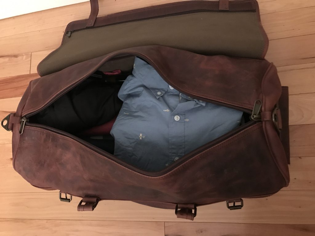 Roosevelt Buffalo Leather Travel Duffle Review