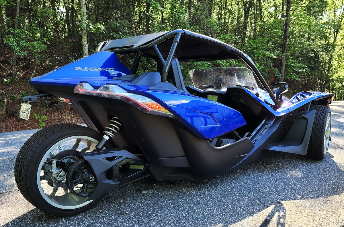 2022 POLARIS SLINGSHOT SL ROAD TEST Busted Wallet