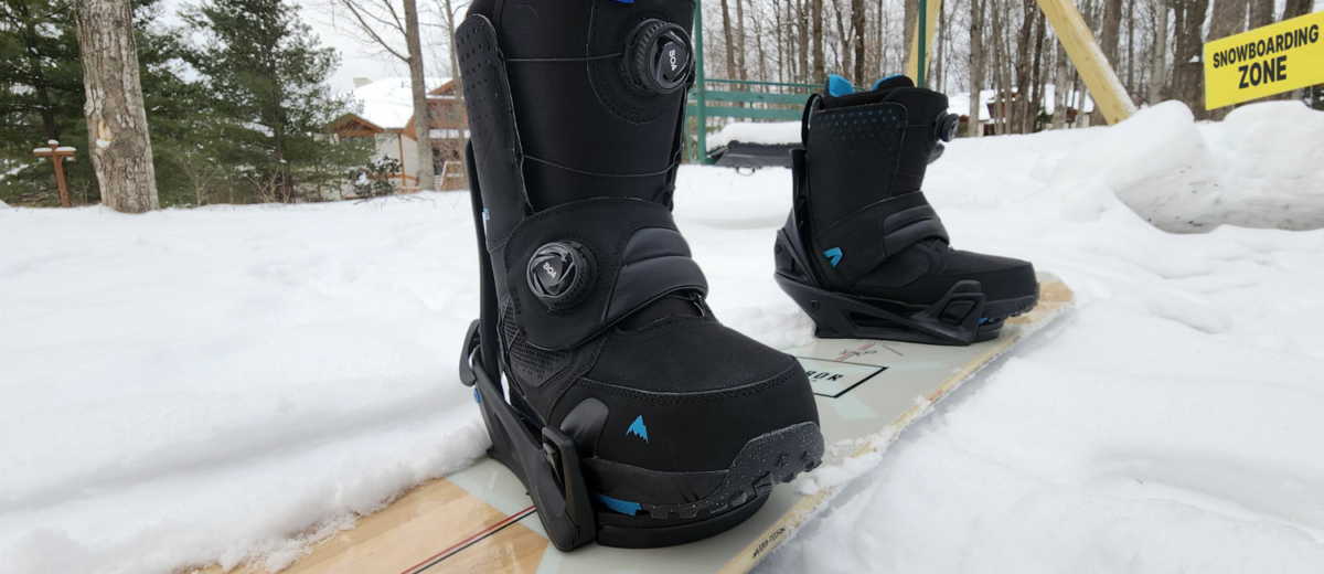 Burton Step On Binding and Boots Busted Wallet